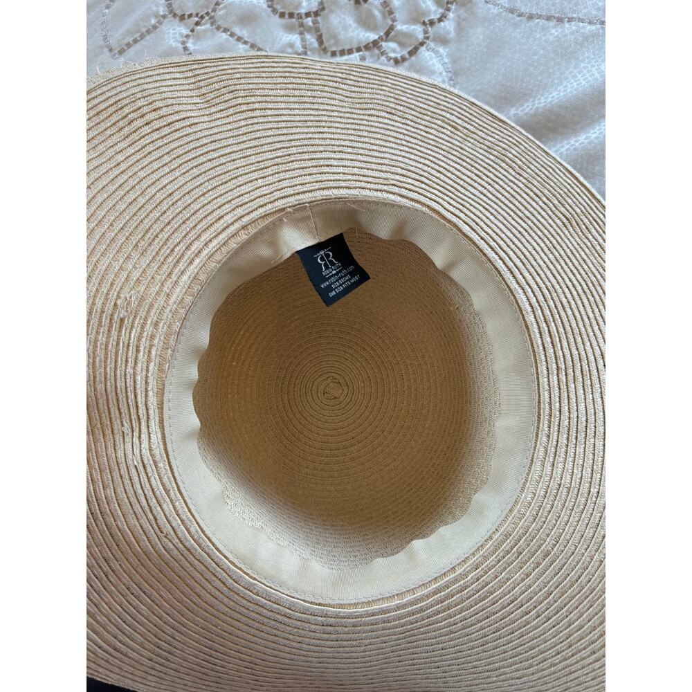 Punta Cana Floppy Sun Straw Hat Stylish Beach Sun Protection View 4